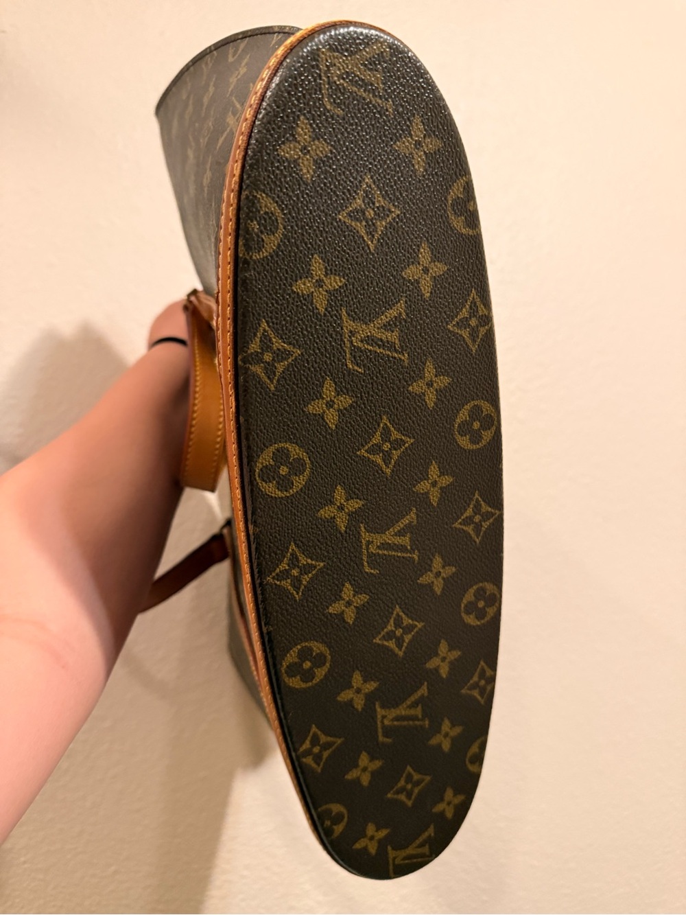 Louis Vuitton Brown Monogram Babylon Tote Bag - Picture 12 of 16